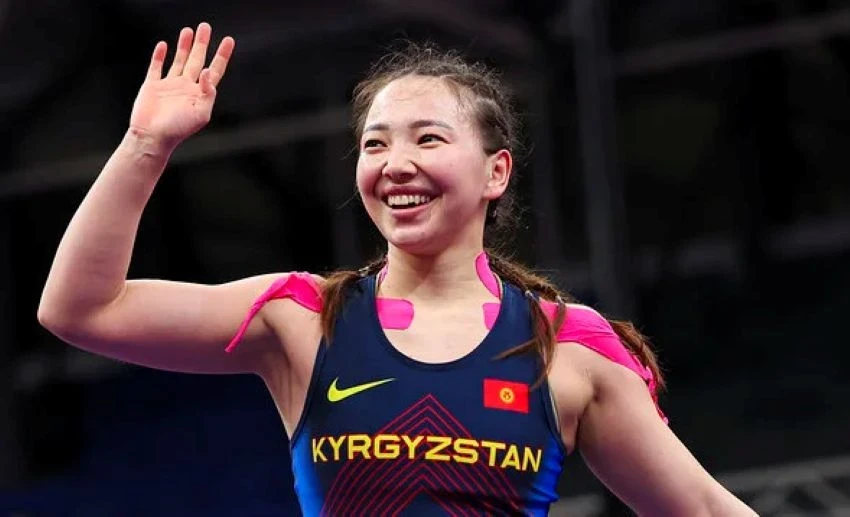 Sezim Jumanzarova signed a contract with the wrestling league Orka Wrestling League